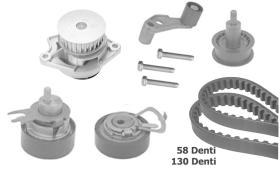 Breda Lorett KPA0289A - KIT DISTRIBUCION CON BOMBA DE AGUA