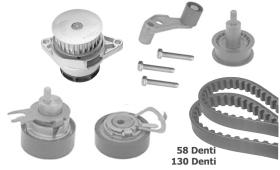 Breda Lorett KPA0289B - KIT DISTRIBUCION CON BOMBA DE AGUA