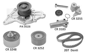 Breda Lorett KPA0793A - KIT DISTRIBUCION CON BOMBA DE AGUA