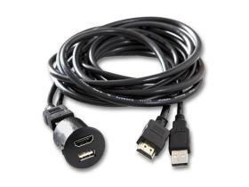 Alpine KCU-1HPW - Prolongación De Cable Con Base De Conexión Usb De Alimentaci