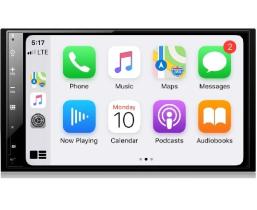 Lycka LKCP2DIN2 - Unidad Doble Din Bluetooth Carplay, Android Auto