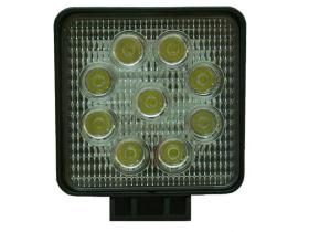 Lycka LKFOCOT6BL - Foco De Trabajo Cuadrado 27w 9led 80v Luz Azul