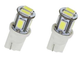 Lycka LKLP104 - Pareja Bombillas Led T10 6led 5730smd 12v Dc