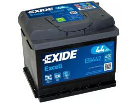 Exide EB442 - Batería Exide EB442 Excell. 12V - 44Ah/420A (EN) Caja LB1