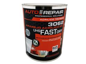 AutoRepair 3062 - Aparejo Acrílico UHS Fast Dry 4L Gris Claro