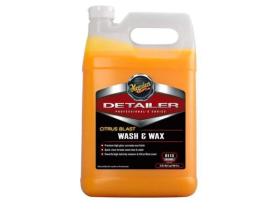 MEGUI D11301 - Champú con cera Meguiar's Citrus Blast Wash and Wax, 3,79 L