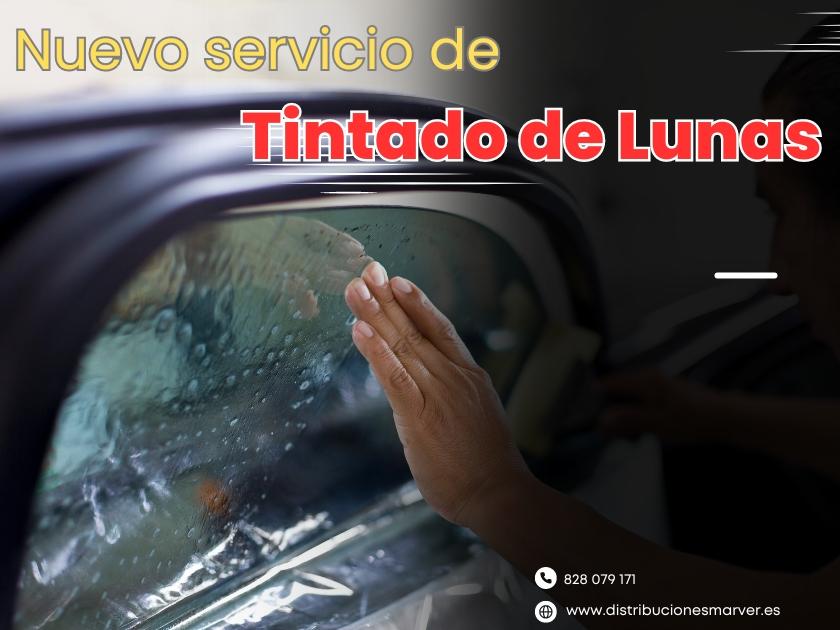 Nuevo Servicio de Tintado de Lunas en Distribuciones Marver, Las Palmas de Gran Canaria